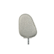 The Headrest Safe Co. The Vulcan Bundle Left-Hand Driver Bundle, Leatherette, Light Gray, HRBUNLGL01LH