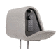 The Headrest Safe Co. The Headrest Safe, Leatherette, Light Gray, HRSLGL01