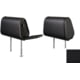 The Headrest Safe Co. The Vulcan Bundle Left-Hand Driver Bundle, Cloth, Black, HRBUNBC01LH