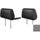 The Headrest Safe Co. The Vulcan Bundle Left-Hand Driver Bundle, Cloth, Dark Gray, HRBUNDGC01LH