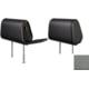 The Headrest Safe Co. The Vulcan Bundle Left-Hand Driver Bundle, Cloth, Dark Gray, HRBUNDGC01LH