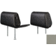 The Headrest Safe Co. The Vulcan Bundle Left-Hand Driver Bundle, Leatherette, Dark Gray, HRBUNDGL01LH