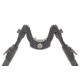 Tier One Carbon Arca Evolution Bipod, Black, Short/7in, T1BECA180