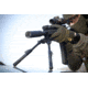 Tier One Atac Bipod - Carbon QD Picatinny Tilt Only 9in, Grey, T1ATACC-LTPIC