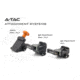 Tier One Atac Bipod - Carbon QD Picatinny Tilt Only 9in, Grey, T1ATACC-LTPIC
