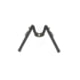 Tier One Evolution Bipod - Aluminum M Lok 7in, Black, T1BEAM180
