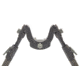 Tier One Evolution Bipod - Carbon M Lok 7in, Black, T1BECM180