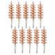 Tipton .44 Caliber Handgun Bronze Bristle Bore Brushes, Bag of 10, 335060