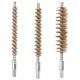 Tipton 16 Gauge Shotgun Bronze Bristle Bore Brushes, Shelf Pack of 3 383231