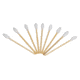 Tipton Power Swab, Pointed Tip Swab, 300 ct, Bamboo/White, 1099929