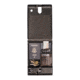 Tracker Safe Single Pistol Safe-Biometric Lock, 10.75in, Black, SPS-03B