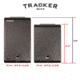 Tracker Safe Single Pistol Safe-Biometric Lock, 10.75in, Black, SPS-03B