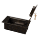 Tracker Safe Steel Floor Safe w/Key Lock, Black, FS051508-K