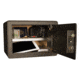 Tracker Safe Steel Safe w/Biometric Lock, 10in, Black, S10-B2