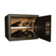 Tracker Safe Steel Safe w/Biometric Lock, 11.75in, Black, S12-B2