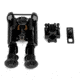 Trinity Force Tactical Full-Size Adj. Height Bipod, Black, Popup Self-Motion, A ZSJJ88T