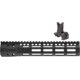 Troy Iron Sight, AR-15, Front Tactical BlackTroy Industries SOCC Gen 2 Free Float M-LOK Black, 10.5in