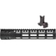 Troy Iron Sight, AR-15, Front Tactical BlackTroy Industries SOCC Gen 2 Free Float M-LOK Black, 10.5in
