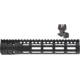 Troy Rear Folding Battle Sight, T6 Aircraft AluminumTroy Industries SOCC Gen 2 Free Float M-LOK Black, 10.5in
