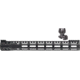 Troy Rear Folding Battle Sight, T6 Aircraft AluminumTroy Industries X Series Free Float M-LOK Black, 15.125in