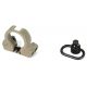 Troy Professional Grade Receiver Sling Adapter w/Non-Slip Pad, Flat Dark Earth