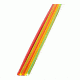 Truglo 5.5in. Replacement Fiber Packs, Red, Green, Yellow, Ruby Red, Orange, One of Each, .060 x 5.5 88725