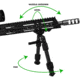 TruGlo Tac Pod Carbon Pro Bipod, Sling Stud Mount, 9-13, Black, TG-TG8906L