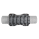 Tuff Zone Double Rail Barrel Mount, 2 Weaver/Picatinny Rails, TZ-M2B
