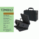 TZ Case Dura-Tech Double Sided Pistol Case,13x9.5x6.25in,Black TZM0012 BD