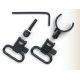 Uncle Mike's Magnum Band Swivel - Single &amp; Over Unders, Winchester 101/201, 12GA, .775 - .825 Dia, 15922