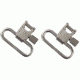 Uncle Mike's Super Swivels, Nickel Plated, Quick Detach, 1in Loop 10932