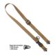 United States Tactical C1 - 2-to-1 Point Tactical Sling, 1.25in, QD Swivel, Coyote, UST-SLC00102QD