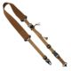 United States Tactical D1 - 2-Point Rapid Fit Sling, 2in, QD Swivel, Coyote, UST-SLD00102QD