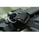 Leapers UTG Pro Heavy Duty QD Sling Swivel, 1.4in Loop, Steel, Black, Small, TL-QDSW38