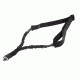 UTG Pro Next Gen. Single Point Bungee Gun Sling, QD Swivel, Black PVC-GB507B