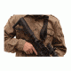 UTG Pro Next Gen. Single Point Bungee Gun Sling, QD Swivel, Black PVC-GB507B
