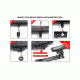 Leapers UTG Shooters Bipod w/ Foldable Legs