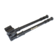 Vanguard Equalizer 2QS Aluminum Bipod, Black - 28in Max Height - 339045