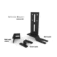 Vara Safety Add-on Universal Car Mount Adapter, For Reach Holster, Black, SQ8604062