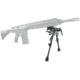 Vector Optics Carbon Fiber Swivel Spring Bipod, 6-9in, Black, RSCFS-06