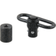 Gunpany Push Button QD Sling Swivel, 1.4in, Black, GUSS-04