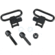 Vector Optics Sling Swivels Locking QD Mount, 1.25in, Steel, Black, GUSS-02
