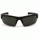 Venture Gear Tensaw Shooting Glasses, Black Frame, Forest Gray Polarized Lens, VGSB323