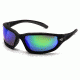 Venture Gear Black Frame/Green Mirror Anti-Fog Lens VGSB157T