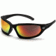Venture Gear Black Frame/Sky Red Mirror Anti-Fog Lens VGSB155T