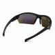 Venture Gear Tensaw Shooting Glasses, Black Frame, Green Mirror Polarized Lens, VGSB331