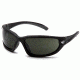 Venture Gear Ocoee Shooting Glasses, Forest Gray Anti-Fog Lens, Black Frame VGSB122T