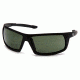Venture Gear Stonewall Shooting Glasses, Forest Gray Anti-Fog, Black Frame VGSB422T