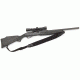 Vero Vellini Wide-Top Rifle Sling, Black Neoprene/Black Leather