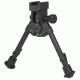 Versa-Pod 180-MZ-251 All Steel Tactical Picatinny Rail Prone Bipod, Black, 180-251